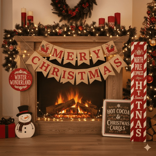 Bannere, Semne Craciun